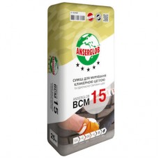 Anserglob BCM-15 04 Кладочная смесь для клинкерного кирпича графит (25 кг)
