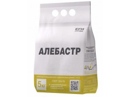 Алебастр (Гипс) строительный Г-4 (1 кг)
