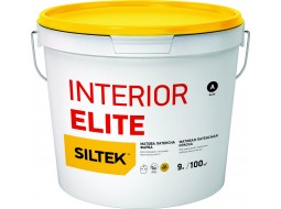 Siltek Interior Elite Фарба інтер'єрна латексна матова стійка до миття База А (12,6 кг/9 л)