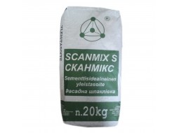 Scanmix s шпаклівка цементна фасадна фініш біла (5 кг)