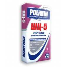 Полімін ШЦ-5 Штукатурка для газоблоку цементна (25 кг)