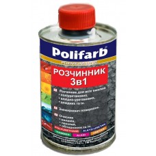Polifarb Растворитель 3 в 1 (0,4 кг)