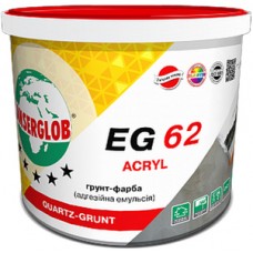 Anserglob EG-62 Грунт-краска акриловая с кварц. песком адгезионная (14 кг/10 л)