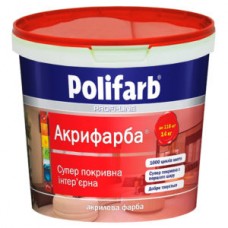Polifarb Акрифарба Фарба інтер'єрна матова (4,2 кг/3 л)