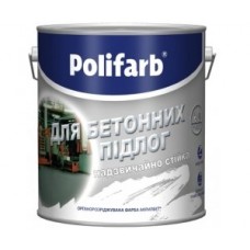Polifarb Акрилбет Краска  для бетонных полов серая (3,5 кг/2,5 л)