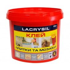 Lacrysil Клей для плитки и мозаики (15 кг)
