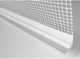 Профіль привіконний примикає з армуючої сіткою ПВХ (2,5 м)