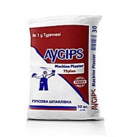 Aygips Machine Plaster 75 plus Шпаклевка гипсовая машинного нанесения (30 кг)