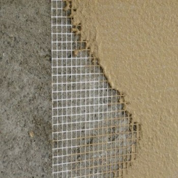 Сетка штукатурная стекловолоконная 5x5 мм (1x50 м) 160 г/м2 оранжевая (рул)