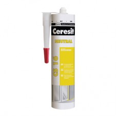 CERESIT CS-16 Герметик силиконовый нейтральный прозрачный (280 мл)