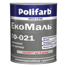 Polifarb ЕКО Грунтовка по металу ГФ-021 сіра (2,7 кг)