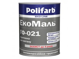 Polifarb ЕКО Грунтовка по металу ГФ-021 сіра (2,7 кг)