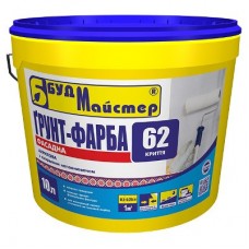Будмайстер КРИТТЯ-62 Грунт-краска с кварц. песком адгезионная (14 кг/10 л)