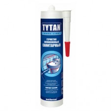 Tytan euro-line Герметик Силіконовий санітарний білий (290 мл)