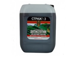 СТРАЖ-3 Антисептик по дереву готовий зелений (10 л)