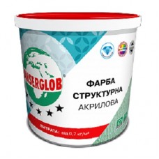 Anserglob Краска структурная фасадная акриловая (7 кг/5 л)