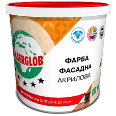 Anserglob Фарба фасадна акрилова (4,2 кг/3 л)