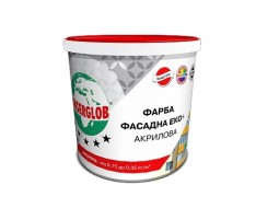 Anserglob Фасад Эко+ Краска фасадная акриловая (14 кг/10 л)
