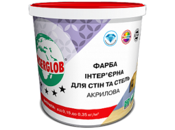 Anserglob Фарба інтер'єрна акрилова для стін і стель (4,2 кг/3 л)