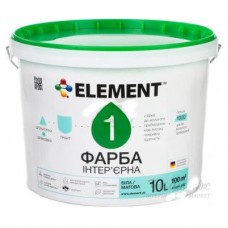 Element 1 Фарба інтер'єрна дисперсійна (14 кг/10 л)