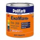 Polifarb ЭКО Эмаль ПФ-266 красно-коричневая (0,9 кг)