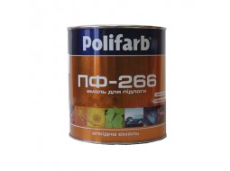 Polifarb Эмаль ПФ-266 красно-коричневая (2,7 кг)