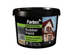 Farbex Краска резиновая для крыш белая (12 кг/8,6 л)