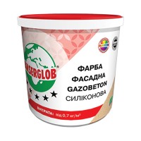 Anserglob gazobeton Фарба структурна фасадна силіконова (28 кг/20 л)