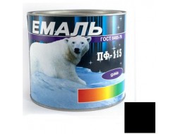 Эмаль ПФ-115 черная (2,8 кг)