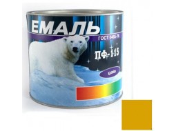Жовта емаль ПФ-115, 0,9 кг – надійне покриття для вашого проекту.