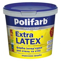 Polifarb ExtraLatex Фарба інтер'єрна акрилова (4,2 кг/3 л)