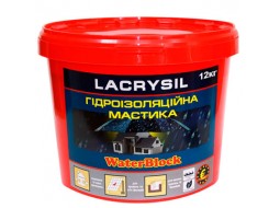 Lacrysil Мастика гідроізоляційна акрилова Біла (12 кг)