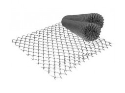 Сетка рабица ХК 1,6x50x50 мм (1,5x10 м) черная (рул)
