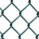 Сетка рабица с ПВХ покрытием 2,5x50x50 мм (1,2x10 м) зеленая (рул)