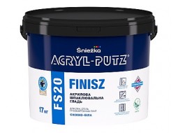 Снєжка Акрил-путс FS20 шпаклівка акрилова фініш (17 кг)
