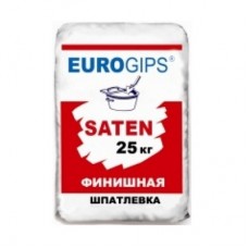 Eurogips Satengips шпаклівка гіпсова фініш (25 кг)