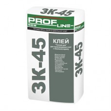 Profline ЗК-45 Клей для пінопласту і мінеральної вати (приклеювання) (25 кг)