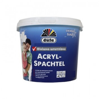 Dufa Acryl-Spachtel Шпаклевка акриловая финишная готовая (8 кг)