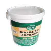 Шпаклевка акриловая Эльф Д-60, 4 кг – идеальное решение для отделки