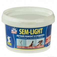 SEMIN LIGHT Шпаклевка полимерминеральная готовая (5 л)