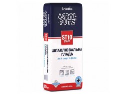 Снєжка Акрил-путс ST10 шпаклівка гіпсова старт+фініш (5 кг)