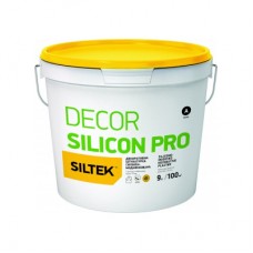 Siltek Dеcor Silicon Pro Штукатурка декоративная «Короед» силиконовая зерно 2 мм (25 кг)