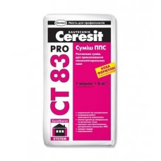 CERESIT CT-83 Pro Клей для пенопласта (приклеивание) Зима (27 кг)