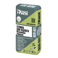 Полипласт ПСП-031 Армированная стяжка для пола 10-100 мм (25 кг)