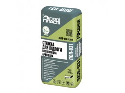 Поліпласт ПСП-031 Стяжка для підлоги високоміцна армована 10-100 мм (25 кг)