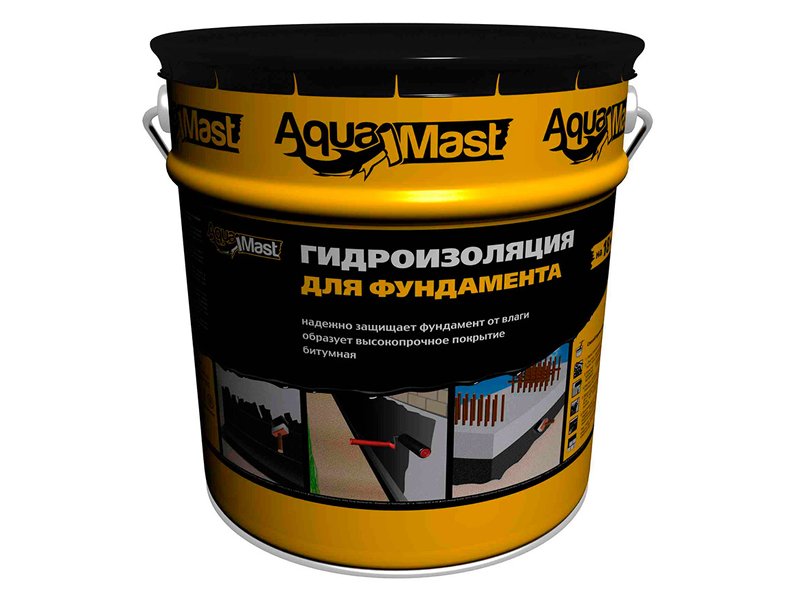 ТехноНІКОЛЬ AquaMast Мастика бітумна фундаментна (3 кг) купити за ...